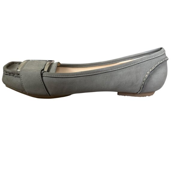 Calvin Klein monet gray slip on flats flexible sole women's size 6M - Picture 3 of 12